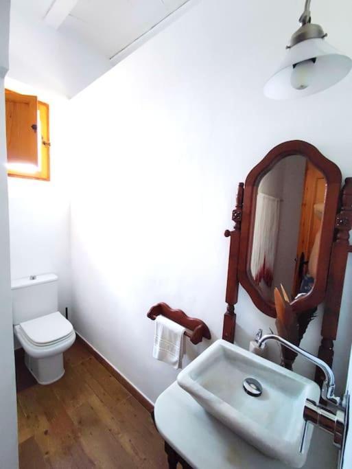 Casa Can Lluc Con Piscina, Jardin Y Vista Al Campo Сан-Мигель-де-Балан Экстерьер фото