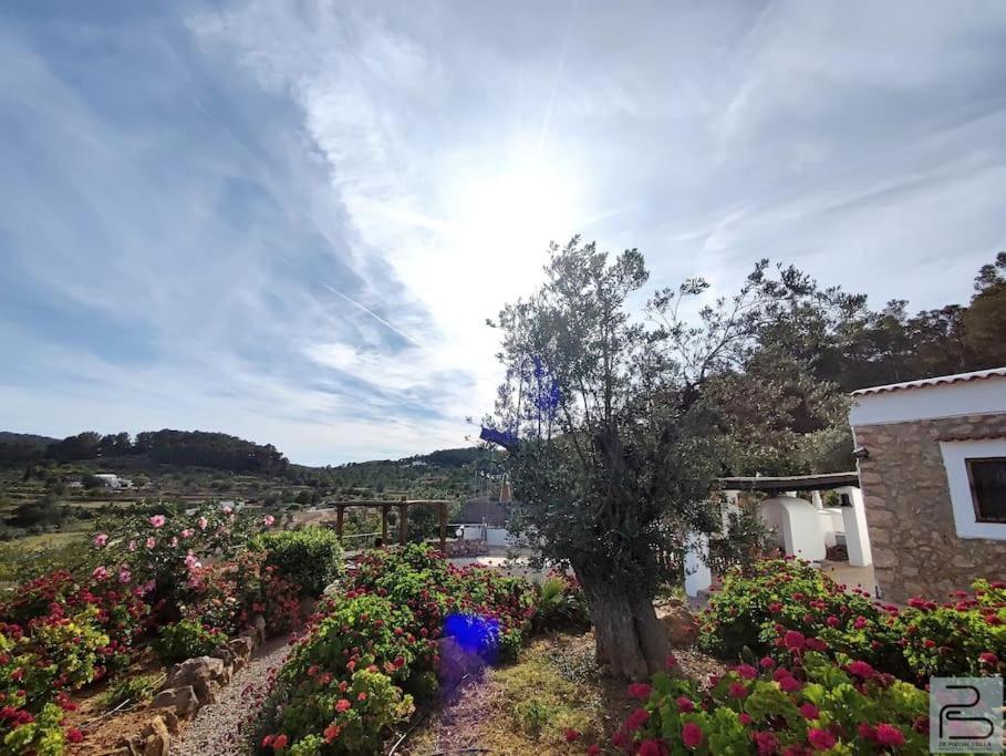Casa Can Lluc Con Piscina, Jardin Y Vista Al Campo Сан-Мигель-де-Балан Экстерьер фото