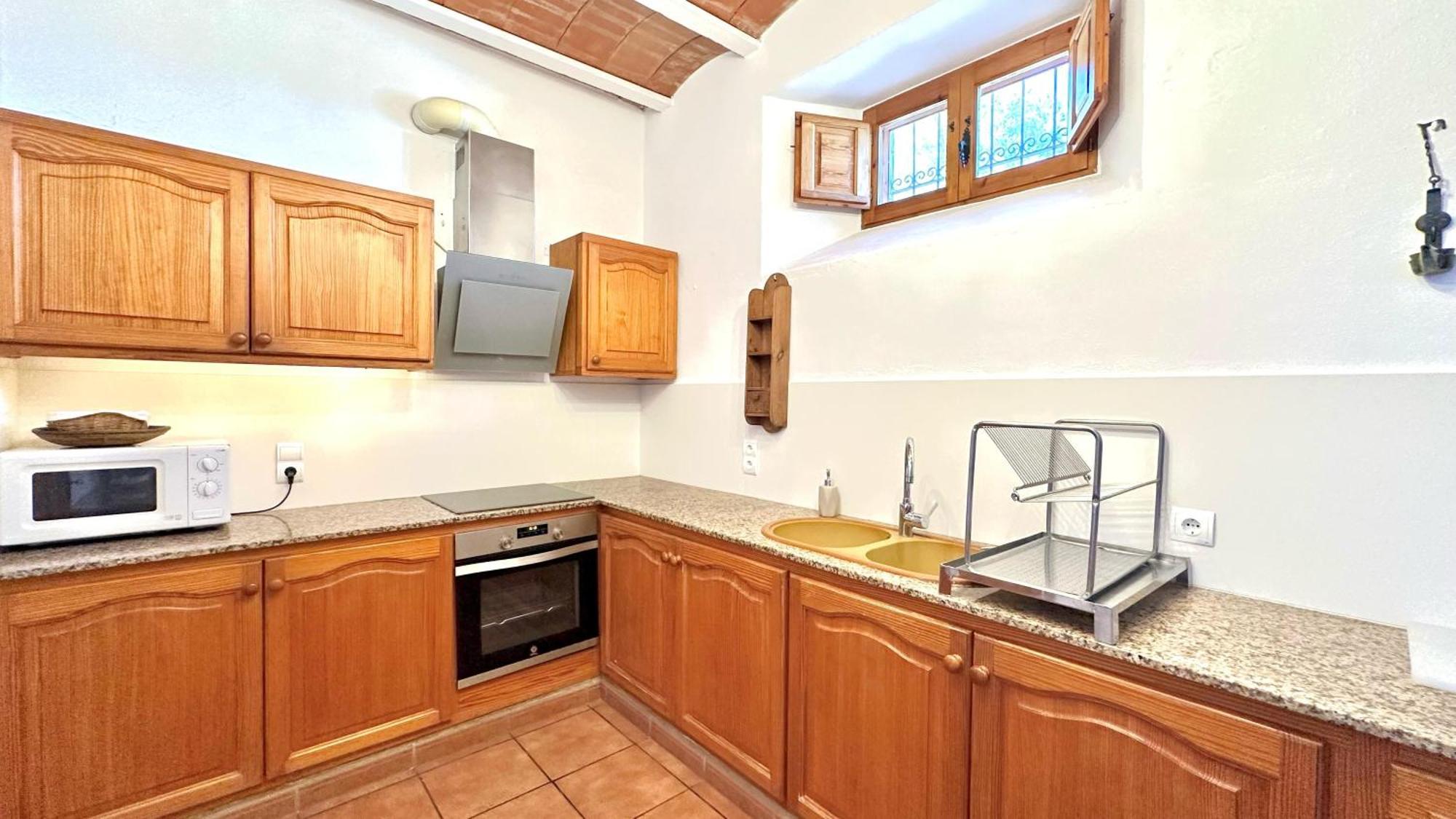 Casa Can Lluc Con Piscina, Jardin Y Vista Al Campo Сан-Мигель-де-Балан Экстерьер фото